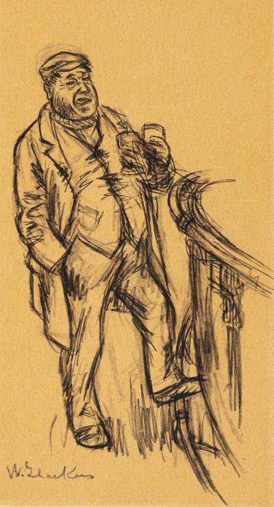 バーの男 作： William James Glackens